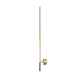 Бра 93 см 1*LED*12W, 3000К Loft It 10150/930 Green Handle, Золото, зеленый