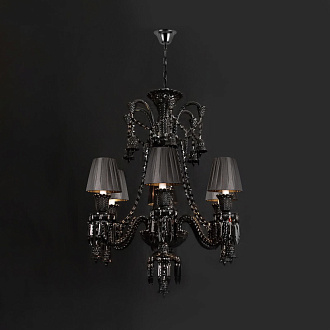 Подвесная люстра 62 см LOFT IT Zenith 10210/6 Black черный