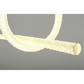 Подвесная люстра 100*37*60-130 см 63W, 4000K, Aployt Esm APL.662.03.63, золотой