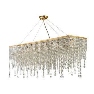 Люстра подвесная **25 см, 10*G9*40W, Arti Lampadari Milano Milano E 1.5.120X30.105 G, Золото