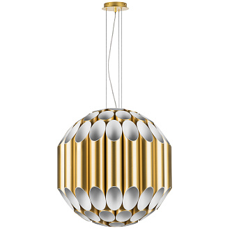Люстра подвесная 6*15 см, 80*G9*480W, Золото Lightstar Siena 720802
