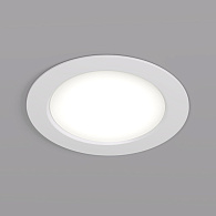 Светильник встраиваемый 11*11*3,5 см, вр 9 см, *LED*7W, 4000K, Denkirs Snartun DK3049-WH, белый