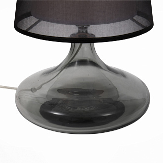 Прикроватная лампа 24 см, ST LUCE AMPOLLA SL974.404.01 Хром, Дымчатый