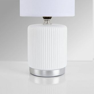 Настольная лампа 13*13*27 см, 1*E14*40W, Lumion Kaisa 8178/1T, белый