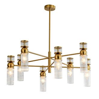 Люстра *74*72,5-72,5 см, 8*E14*40W, Lumion Denver LUM8276/8, латунь