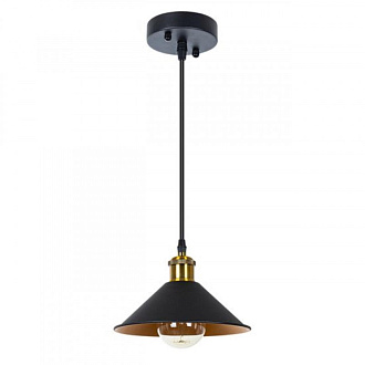 Светильник подвесной Arte lamp Cappello Черный A7037SP-1BK