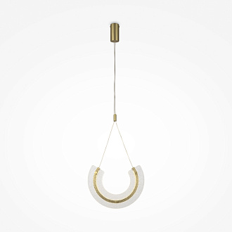 Подвесной светильник 32*6*186,5 см, LED, 18W, 3000К, Maytoni Maya P091PL-L18G3K1 золотой