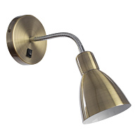 Бра Arte lamp Dorm A1408AP-1AB хром, античная бронза