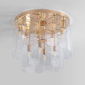 Светильник 55*55*45 см, 13*E14*40W, Eurosvet Claire 60170, золото, a069015