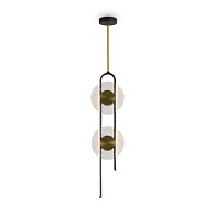 Подвесной светильник 22*22*148,5 см, LED,  17W, 3000К, Freya Drip FR6173PL-L18B латунный