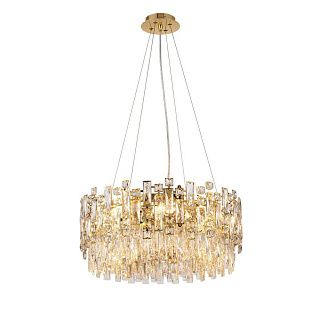 Люстра Ø500 x H240(1200), мм, 8*40W (320W), H GOLD (Золото) NewRgy NWK135-ф500*H240(1200) H GOLD