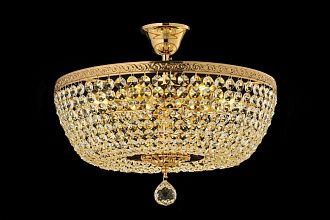 Люстра потолочная *40*25 см, 5*E27*60W, Arti Lampadari Castellana Gold Castellana E 1.3.40.501 G, золотой