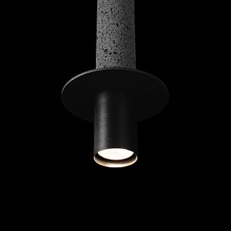 Подвесной светильник 13 см, 7W, 4000K, Loft IT Lava 10361A, черный-серый