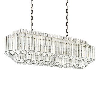 Подвесная люстра 102 см, Loft IT Celebration 10579/1000R Clear, бронза
