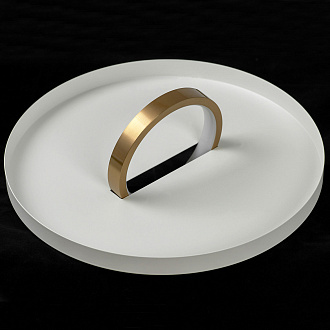 Подвесной светильник 35*35 см, 1*led*6W 3000K Lussole Ketchikan LSP-7199 белый