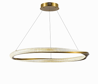 Люстра Ø800 x H1200, мм, 75W 4000K, BRASS(Латунь) NewRgy 2176B-DW-80 BRASS