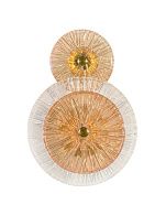 Бра L100 x W200 x H300, мм, 2*5W 4000K, PLATING BRASS (ЛАТУННОЕ ПОКРЫТИЕ) NewRgy W5858P/2 PLATING BRASS