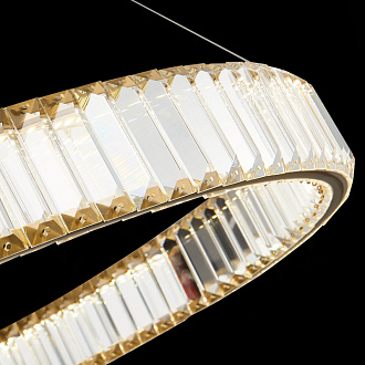 Люстра подвесная 102 см, 68W 4000K ST LUCE TIVOLI SL1622.313.01 Латунь