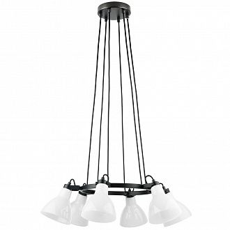 Подвесная люстра Light Star Acrobata 761160, диаметр 77 см, черный