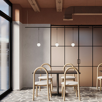 Светильник на шине 10*10*11,1 см, LED, 3000-6000К, Maytoni Technical luna TR177-1-5WTW-B черный