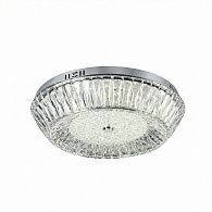 Потолочный cветильник 50 см, 96W, 3000-6000K, LED4U L1190-500 CR, хром