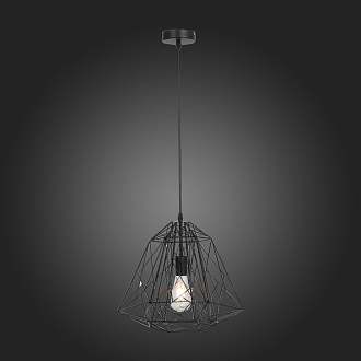Подвесной светильник ST Luce Strano SL264.403.01, диаметр 40 см, черный