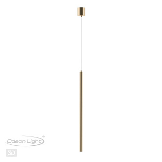 Светодиодный светильник 3 см, 3W, 3000K, Odeon Light FIANO 4374/3L, золото