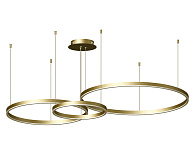 Люстра Kink Light Тор 10*95 см, Led 110w (3000K), матовое золото, 08223,33S(3000K)
