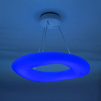 Светильник 66 см, 104W, 3000-5500K, 25 м2 диммер Citilux Стратус Смарт CL732A660GS, белый