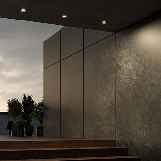 Встраиваемый LED влагозащищенный светильник IP54 35131/U черный Elektrostandard, вр 7,4 см