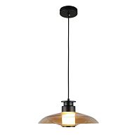 Подвесной светильник 30*40-200 см, 1*LED, 10W, 3000K, Aployt Stefa APL.648.16.10, черный