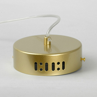 Линейно-подвесной светильник 100*45 см, 1*LED 4000K Lussole River LSP-7290 матовое золото