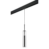 Комплект с подвесом Cilino для трека PRO 8*174 см, 1*GU10*6W, Хром Lightstar Cilino PRO756014