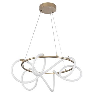 Люстра 60 см, 41W, 4000K, 4140Lm, 18 м2 Citilux CL210132 EVA золото