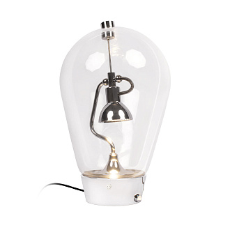 Настольная лампа 18*25 см, 1*LED*5W 3000К LOFT IT Bombilla 10295 хром