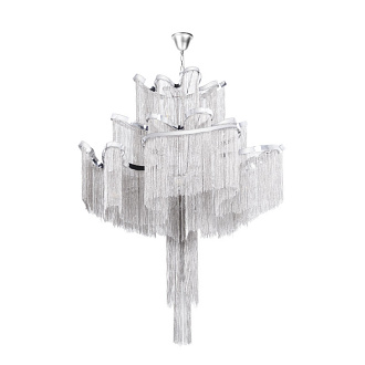 Подвесной светильник 100*130 см, 15*E14 Loft it Stream 10208/1000 Smoke