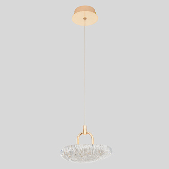 Светильник 17 см, 9W, 3000-6000K, Crystal Lux FELICIDAD SP9W LED, золото