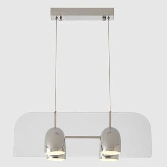 Светильник подвесной 49,5*25,2*16-223,5 см, *LED*24W, 4000K, Crystal Lux Element ELEMENT SP24W LED CHROME, Хром