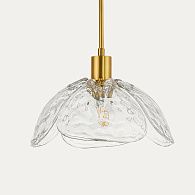 Подвесной светильник FLEUR A Прозрачный 28*38*38 см, 1*E27*60W, ImperiumLoft FLEUR-A01, Золотистый