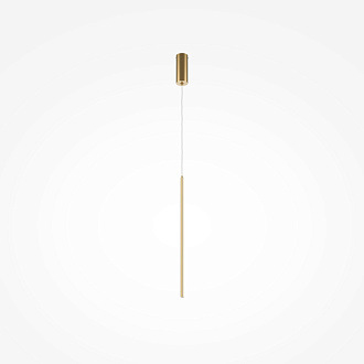 Подвесной светильник 1,7*1,7*375 см, LED, 11W, 3000К, Maytoni Halo MOD246PL-L12BSK латунный