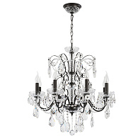 Светильник 68 см, Crystal Lux ODELIS SP8 BROWN, коричневый кофейный