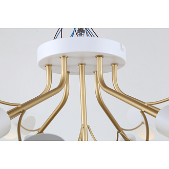 Люстра F-Promo Lassie 4081-7P, D670*H270, золотой, белый