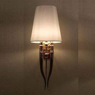 Бра Crystal Light Brunilde Ipe Cavalli H92 Silver/Black 32*32*32 см, 2*E27*60W, ImperiumLoft 44.198, Серебристый