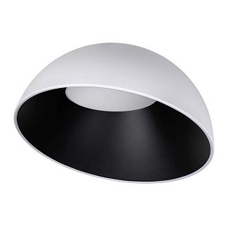 Потолочный светильник 50 см, 36W, 4000K, Loft IT Egg 10197/500 WB, белый-черный