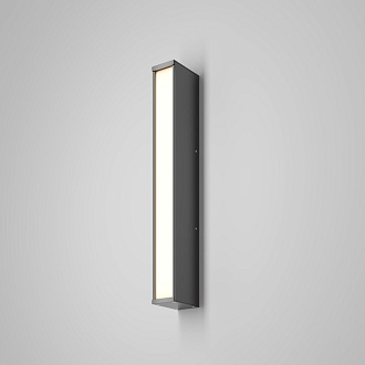 Светильник 50 см, 20W, 3000K, Maytoni Corte O571WL-L20B3K, черный