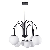 Люстра 75*63 см, 8*E14*40W  Arte Lamp Mebsuta A1675LM-8BK черный