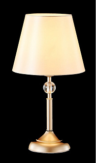 Настольная лампа 22 см, Crystal Lux FLAVIO LG1 GOLD Золотой