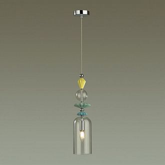 Подвесной светильник диаметр 11 см Odeon Light Bizet 4893/1 Хром