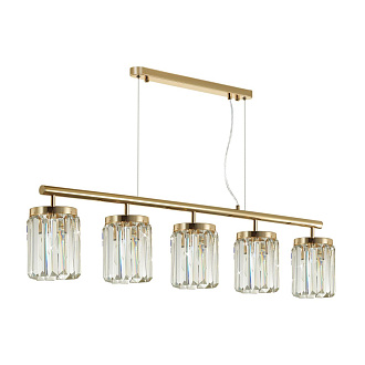 Подвесная люстра 110 см  Odeon Light Vassa 4987/5 Золото