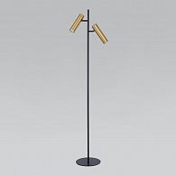 Торшер с поворотными плафонами 25 см Eurosvet Barre 01087/2 латунь